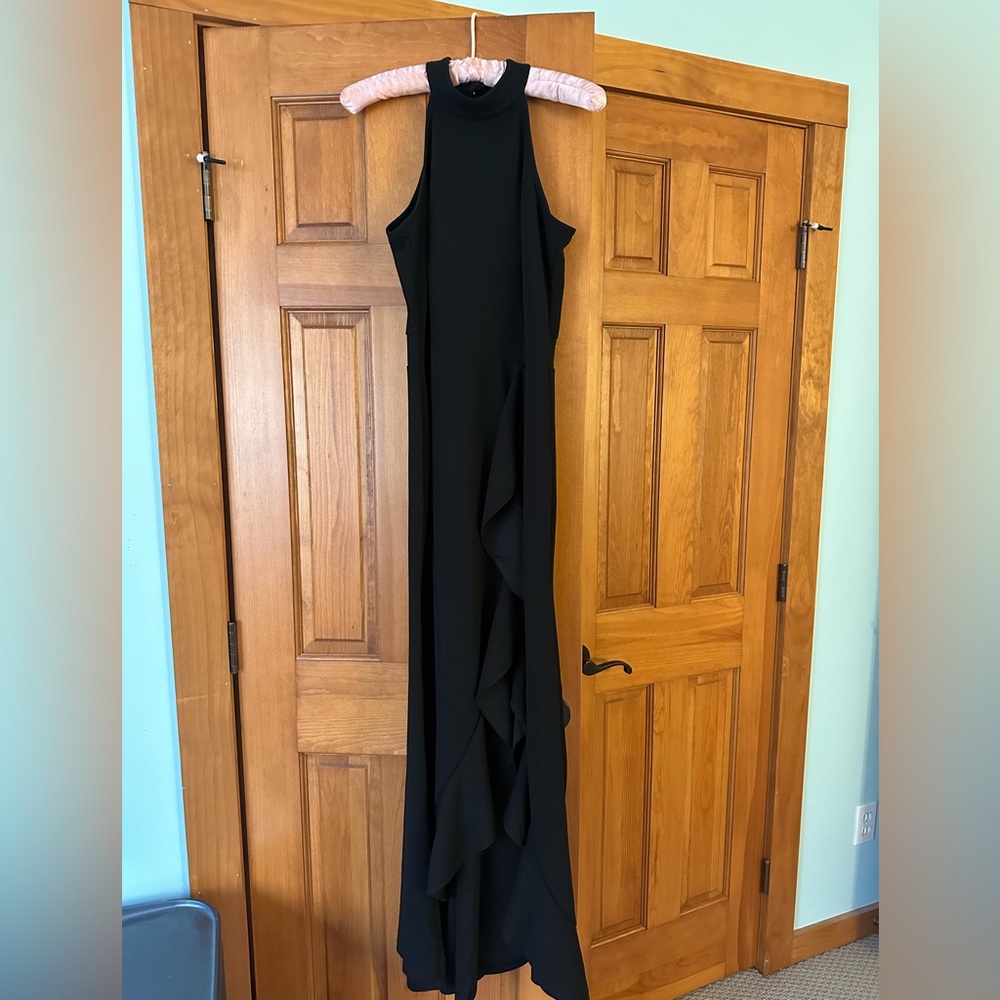Woosea Black Formal Dress